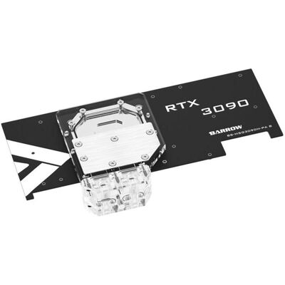 Barrow Aktive Backplate RTX 3080/90 Trio RGB - Acryl, GPU Wasserkühler Barrow Aktive Backplate RTX 3080/90 Trio RGB - Acryl, GPU Wasserkühler