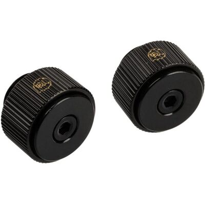 Bitspower Touchaqua manueller Luftauslass G1/4 Zoll AG - 2er-Pack, Wasserkühlung Komponenten Zubehör, Schwarz Bitspower Touchaqua manueller Luftauslass G1/4 Zoll AG - 2er-Pack, Wasserkühlung Komponenten Zubehör, Schwarz