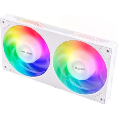 Akasa Vegas A24 Addressable-RGB Lüfter (120 mm, 1x), PC Lüfter, Weiss Akasa Vegas A24 Addressable-RGB Lüfter (120 mm, 1x), PC Lüfter, Weiss