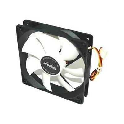 Acutake ACU-FAN120 (White Wing Fan De Luxe) (120 mm, 1x), PC Lüfter, Weiss, Schwarz Acutake ACU-FAN120 (White Wing Fan De Luxe) (120 mm, 1x), PC Lüfter, Weiss, Schwarz