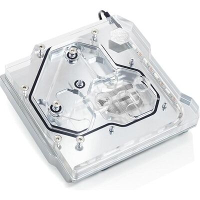 Bitspower Monoblock für ASUS ROG Maximus XI Extreme DRGB Nickel - Acryl, Mainboard Wasserkühler Bitspower Monoblock für ASUS ROG Maximus XI Extreme DRGB Nickel - Acryl, Mainboard Wasserkühler