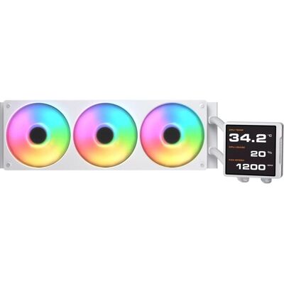 Cougar CPU Wasserkühlung Poseidon Vistek Pro 360,ARGB,Weiss, CPU Wasserkühler, Weiss Cougar CPU Wasserkühlung Poseidon Vistek Pro 360,ARGB,Weiss, CPU Wasserkühler, Weiss