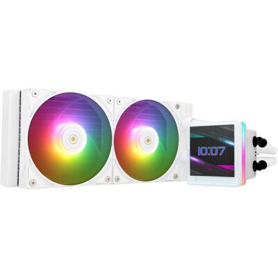 Thermalright Kit Watercooling AIO Grand Vision RGB - 240mm (Noir) (120 mm), PC Lüfter, Weiss Thermalright Kit Watercooling AIO Grand Vision RGB - 240mm (Noir) (120 mm), PC Lüfter, Weiss