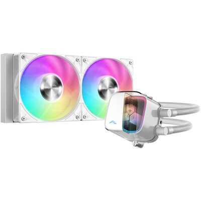 Sama Gears L70 White 240mm AIO, CPU Wasserkühler, Weiss Sama Gears L70 White 240mm AIO, CPU Wasserkühler, Weiss