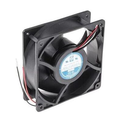 RS PRO Lüfter 120x120x38mm 12VDC 6W 176,7m³/h (120 mm), PC Lüfter, Schwarz RS PRO Lüfter 120x120x38mm 12VDC 6W 176,7m³/h (120 mm), PC Lüfter, Schwarz