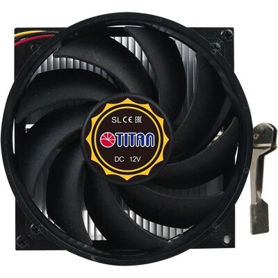 Titan DC-K8N925B/R/CU35 CPU-Kühler für AMD Sockel AMD K8/AM2/AM2+/AM3/AM3+/AM4/FM1/FM2/FM2+ bis 105W (25 mm), CPU Kühler, Silber, Schwarz Titan DC-K8N925B/R/CU35 CPU-Kühler für AMD Sockel AMD K8/AM2/AM2+/AM3/AM3+/AM4/FM1/FM2/FM2+ bis 105W (25 mm), CPU Kühler, Silber, Schwarz