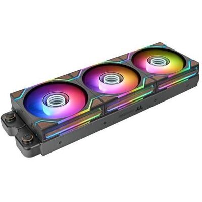 Thermaltake SWAFAN 120 EX INFINITY Wood Edition 3Pack (120 mm, 3x), PC Lüfter, Schwarz, Mehrfarbig Thermaltake SWAFAN 120 EX INFINITY Wood Edition 3Pack (120 mm, 3x), PC Lüfter, Schwarz, Mehrfarbig