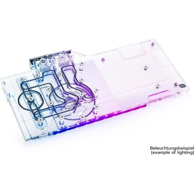 Alphacool Eisblock Aurora GPX-N Geforce RTX 3070 FTW3 Ultra mit Backplate - Acryl + Nickel, GPU Wasserkühler Alphacool Eisblock Aurora GPX-N Geforce RTX 3070 FTW3 Ultra mit Backplate - Acryl + Nickel, GPU Wasserkühler