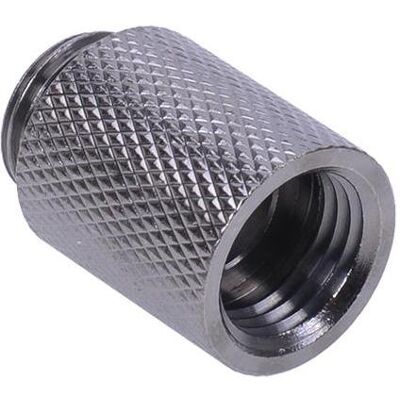 Aquatuning Verlängerung G1/4 auf G1/4 25mm gerändelt black nickel, Wasserkühlung Komponenten Zubehör, Schwarz Aquatuning Verlängerung G1/4 auf G1/4 25mm gerändelt black nickel, Wasserkühlung Komponenten Zubehör, Schwarz