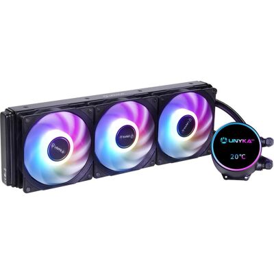 Unykach AQUASTORM NEO 360, CPU Wasserkühler, Schwarz Unykach AQUASTORM NEO 360, CPU Wasserkühler, Schwarz