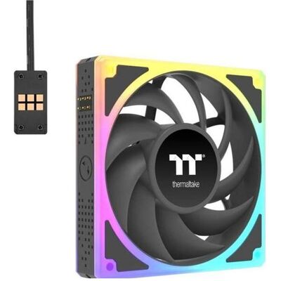 Thermaltake TOUGHFAN EX 120 ARGB Sync 3Pack (120 mm, 3x), PC Lüfter, Schwarz Thermaltake TOUGHFAN EX 120 ARGB Sync 3Pack (120 mm, 3x), PC Lüfter, Schwarz