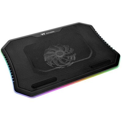 Thermaltake Massive 12 notebook cooling pad (15") 1500 RPM Black, Notebook Ständer, Schwarz Thermaltake Massive 12 notebook cooling pad (15") 1500 RPM Black, Notebook Ständer, Schwarz