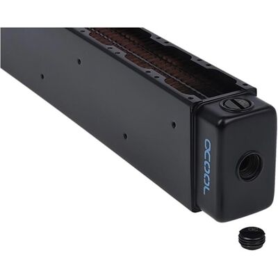 Alphacool NexXxoS UT60 Full Copper X-Flow Heizkörper (40 mm), Wasserkühlung Radiator, Schwarz Alphacool NexXxoS UT60 Full Copper X-Flow Heizkörper (40 mm), Wasserkühlung Radiator, Schwarz