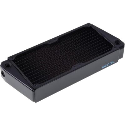 Alphacool NexXxoS XT45 Full Copper X-Flow 240mm (120 mm), Wasserkühlung Radiator, Schwarz Alphacool NexXxoS XT45 Full Copper X-Flow 240mm (120 mm), Wasserkühlung Radiator, Schwarz