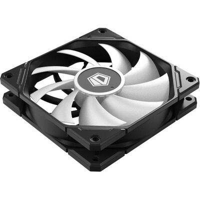 ID-Cooling Set of 3 TF-12025 Pro 120mm fans black aRGB lighting (120 mm, 3x), PC Lüfter, Schwarz ID-Cooling Set of 3 TF-12025 Pro 120mm fans black aRGB lighting (120 mm, 3x), PC Lüfter, Schwarz