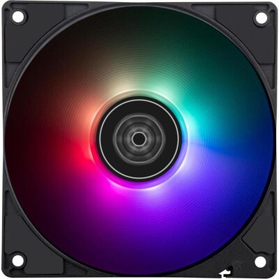 Silverstone Air Penetrator 120SK Lüfter, ARGB - 120mm, juodas (120 mm, 1x), PC Lüfter, Schwarz Silverstone Air Penetrator 120SK Lüfter, ARGB - 120mm, juodas (120 mm, 1x), PC Lüfter, Schwarz