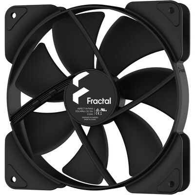 Fractal Aspect 14 PWM (140 mm, 1x), PC Lüfter, Schwarz Fractal Aspect 14 PWM (140 mm, 1x), PC Lüfter, Schwarz