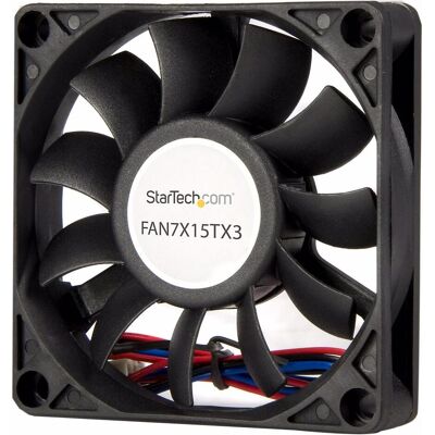 StarTech FAN7X15TX3 (70 mm, 1x), PC Lüfter, Schwarz StarTech FAN7X15TX3 (70 mm, 1x), PC Lüfter, Schwarz