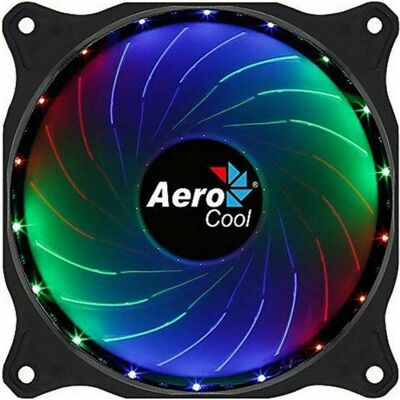 Aerocool Cosmo 12 Computergehäuse Ventilator 12 cm Schwarz (120 mm, 1x), PC Lüfter, Schwarz Aerocool Cosmo 12 Computergehäuse Ventilator 12 cm Schwarz (120 mm, 1x), PC Lüfter, Schwarz