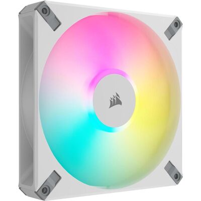 Corsair AF140 RGB Elite (140 mm, 1x), PC Lüfter, Weiss Corsair AF140 RGB Elite (140 mm, 1x), PC Lüfter, Weiss