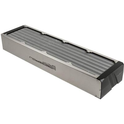 Aqua-Computer airplex radical 4/480mm - Aluminium (120 mm), Wasserkühlung Radiator, Silber Aqua-Computer airplex radical 4/480mm - Aluminium (120 mm), Wasserkühlung Radiator, Silber