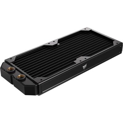 Corsair Radiator, XR5 240 NEO V2 (2x120mm radiator 30mm thick), A slim type 240mm rad (120 mm), Wasserkühlung Radiator, Schwarz Corsair Radiator, XR5 240 NEO V2 (2x120mm radiator 30mm thick), A slim type 240mm rad (120 mm), Wasserkühlung Radiator, Schwarz