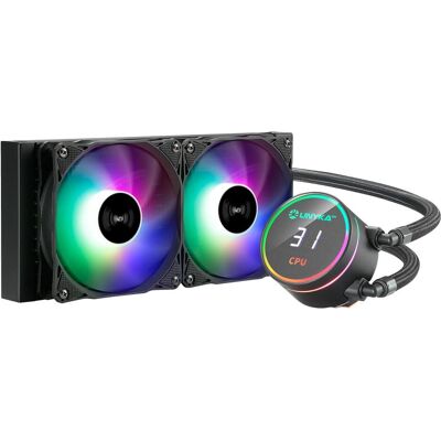 Unykach AquaStorm 240, CPU Wasserkühler, Mehrfarbig, Schwarz Unykach AquaStorm 240, CPU Wasserkühler, Mehrfarbig, Schwarz
