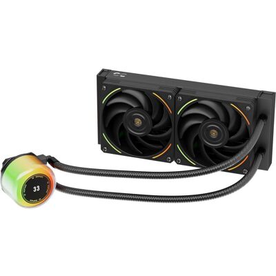1stplayer Kit Watercooling AIO CC RGB - 240mm (Noir), CPU Wasserkühler, Schwarz 1stplayer Kit Watercooling AIO CC RGB - 240mm (Noir), CPU Wasserkühler, Schwarz