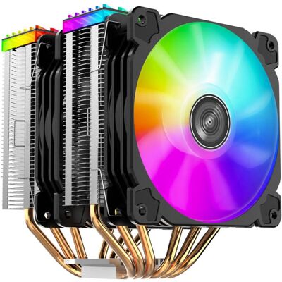 Jonsbo CR-2000 GT CPU-Kühler Dual Tower, ARGB - 2x 120mm (159 mm), CPU Kühler, Schwarz Jonsbo CR-2000 GT CPU-Kühler Dual Tower, ARGB - 2x 120mm (159 mm), CPU Kühler, Schwarz