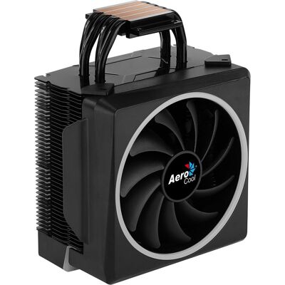 Aerocool Cylon 4 Prozessor Kühler (155 mm), CPU Kühler, Schwarz Aerocool Cylon 4 Prozessor Kühler (155 mm), CPU Kühler, Schwarz