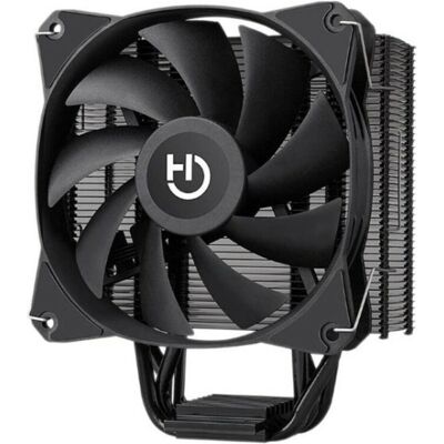 Hiditec COOLER CPU C12 PWM 120MM PWM BLACK (155 mm), CPU Kühler, Schwarz Hiditec COOLER CPU C12 PWM 120MM PWM BLACK (155 mm), CPU Kühler, Schwarz