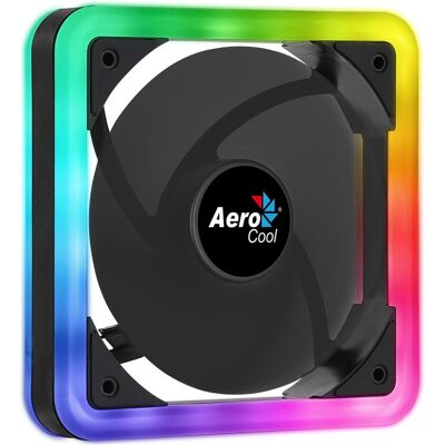 Aerocool Edge 14 LED Lüfter, RGB (140 mm, 1x), PC Lüfter, Schwarz Aerocool Edge 14 LED Lüfter, RGB (140 mm, 1x), PC Lüfter, Schwarz
