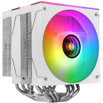Mars Gaming "Ventilateur pour processeur MCPU-X26 RGB (Blanc)" (120 mm, 1x), PC Lüfter, Mehrfarbig, Weiss Mars Gaming "Ventilateur pour processeur MCPU-X26 RGB (Blanc)" (120 mm, 1x), PC Lüfter, Mehrfarbig, Weiss