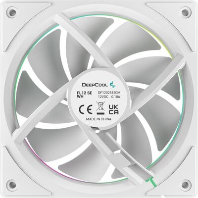 Deepcool " FL12R SE WH Pack 120mm ARGB PWM Lüfter" (120 mm, 3x), PC Lüfter, Weiss Deepcool " FL12R SE WH Pack 120mm ARGB PWM Lüfter" (120 mm, 3x), PC Lüfter, Weiss