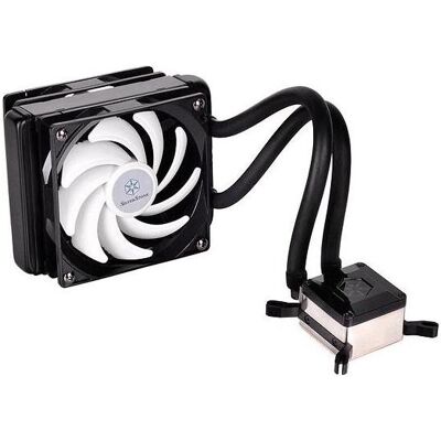 Silverstone TD03-E, CPU Wasserkühler, Weiss, Schwarz Silverstone TD03-E, CPU Wasserkühler, Weiss, Schwarz