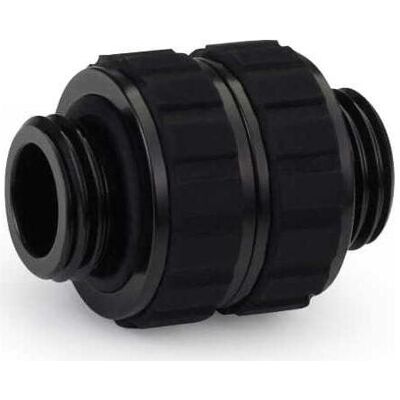 Alphacool Apex Grip double nipple OT/OT rotary G1/4 black, Wasserkühlung Anschluss, Schwarz Alphacool Apex Grip double nipple OT/OT rotary G1/4 black, Wasserkühlung Anschluss, Schwarz