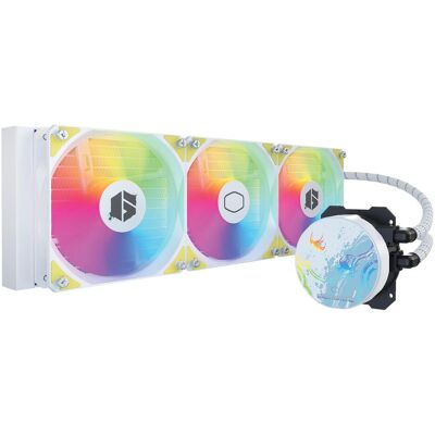 Cooler Master Kit Watercooling AIO MasterLiquid L Core Street Fighter 6 RGB - 360mm (Blanc/Bleu), CPU Wasserkühler, Mehrfarbig Cooler Master Kit Watercooling AIO MasterLiquid L Core Street Fighter 6 RGB - 360mm (Blanc/Bleu), CPU Wasserkühler, Mehrfarbig