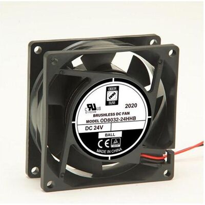 RS PRO DC axial fan, 80x32mm 94.4cu.m/h 24V (80 mm), PC Lüfter RS PRO DC axial fan, 80x32mm 94.4cu.m/h 24V (80 mm), PC Lüfter