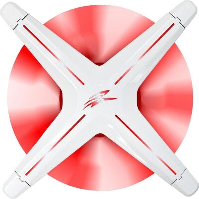 Evolveo Ptero 12CR, PWM, 4pin, LED Äervený, ventilátor (120 mm, 1x), PC Lüfter, Weiss, Schwarz, Rot Evolveo Ptero 12CR, PWM, 4pin, LED Äervený, ventilátor (120 mm, 1x), PC Lüfter, Weiss, Schwarz, Rot