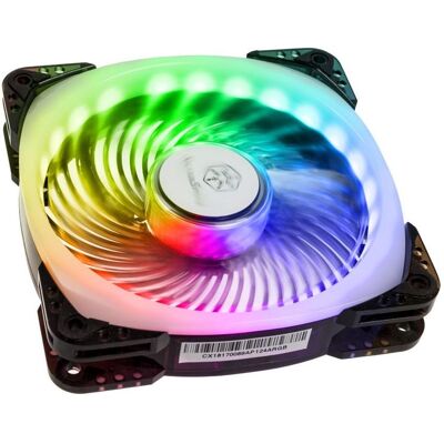 Silverstone SST-AP124-ARGB, RGB Lüfter (120 mm, 1x), PC Lüfter, Transparent, Schwarz Silverstone SST-AP124-ARGB, RGB Lüfter (120 mm, 1x), PC Lüfter, Transparent, Schwarz