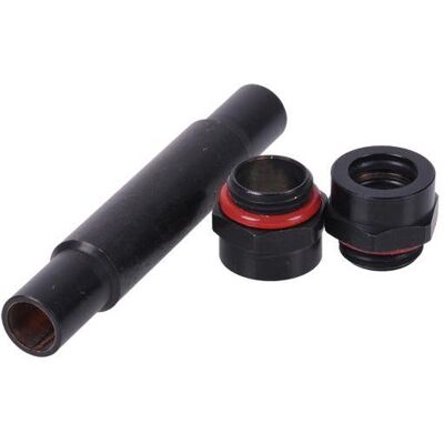 Aquatuning Variabler SLI/Crossfire Verbindungsnippel G1/4' 3 Slot b, Wasserkühlung Anschluss, Schwarz Aquatuning Variabler SLI/Crossfire Verbindungsnippel G1/4' 3 Slot b, Wasserkühlung Anschluss, Schwarz