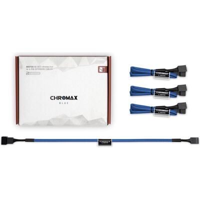 Noctua NA-SEC1 chromax.blue Lüfter-Verlängerungskabelset, PC Lüfter Zubehör, Blau Noctua NA-SEC1 chromax.blue Lüfter-Verlängerungskabelset, PC Lüfter Zubehör, Blau