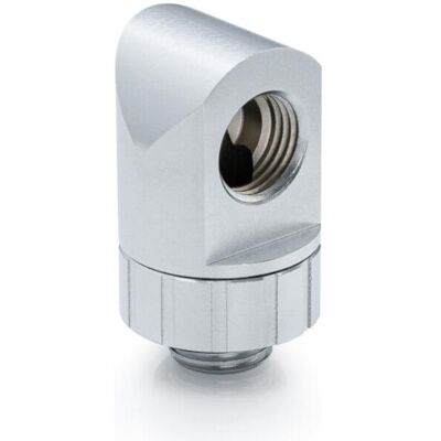 Bitspower Artemis 90 Grad Fitting - drehbar, sandblast silber, Wasserkühlung Anschluss, Silber Bitspower Artemis 90 Grad Fitting - drehbar, sandblast silber, Wasserkühlung Anschluss, Silber
