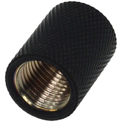 Alphacool HF Muffe G1/4 IG auf G1/4 IG Deep Black, Wasserkühlung Anschluss, Schwarz Alphacool HF Muffe G1/4 IG auf G1/4 IG Deep Black, Wasserkühlung Anschluss, Schwarz