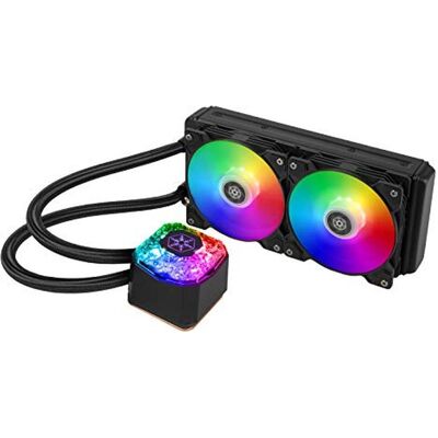 Silverstone SST-IG240P-ARGB Komplett-Wasserkühlung, CPU Wasserkühler, Schwarz Silverstone SST-IG240P-ARGB Komplett-Wasserkühlung, CPU Wasserkühler, Schwarz