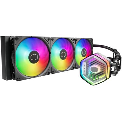 Cooler Master MasterLiquid 360Atmos, CPU Wasserkühler, Schwarz Cooler Master MasterLiquid 360Atmos, CPU Wasserkühler, Schwarz