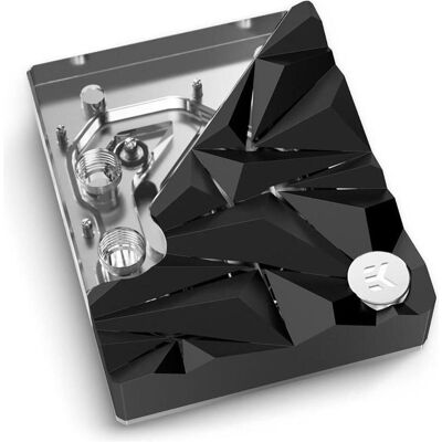 EKWB EK-Quantum Velocity² Edge D-RGB - AM5 Black Special Edition, CPU Wasserkühler, Schwarz, Transparent, Silber EKWB EK-Quantum Velocity² Edge D-RGB - AM5 Black Special Edition, CPU Wasserkühler, Schwarz, Transparent, Silber