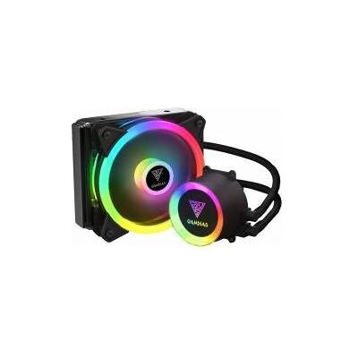 Gamdias Kit Watercooling Chione E2-120 Lite aRGB (Noir), PC Lüfter, Schwarz Gamdias Kit Watercooling Chione E2-120 Lite aRGB (Noir), PC Lüfter, Schwarz