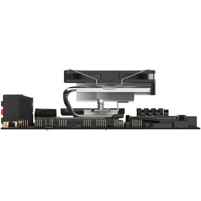 Sama Gears U60 Black (67 mm), CPU Kühler, Silber, Schwarz Sama Gears U60 Black (67 mm), CPU Kühler, Silber, Schwarz
