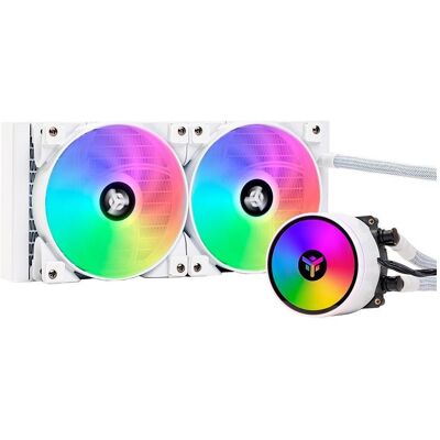 Itek Kit Watercooling compatible Evoliq 240 ARGB (Blanc), CPU Wasserkühler, Weiss Itek Kit Watercooling compatible Evoliq 240 ARGB (Blanc), CPU Wasserkühler, Weiss